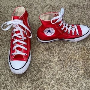 red high top converse